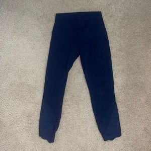 Lululemon Wunder Under Scallop Leggings